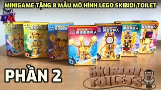 DNT - Tập 4 Lắp Ghép Mô Hình Skibidi Toilet - Minigame Tặng Hết 8 Mẫu GOLD Cho Fan - Phần 2