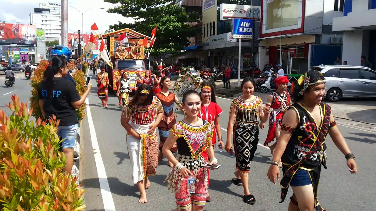 The annual Dayak  Kultural festival of West Kalimantan 