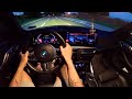 2022 BMW i4 M50 - POV Night Drive