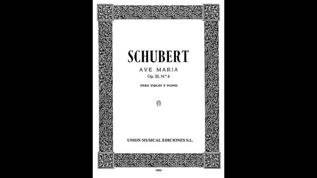Franz Schubert - Ellens dritter Gesang (Ave Maria) Cover - YouTube