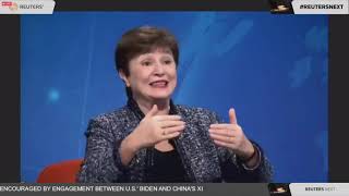 LIVE: IMF managing director Kristalina Georgieva is interviewed at Reuters Next