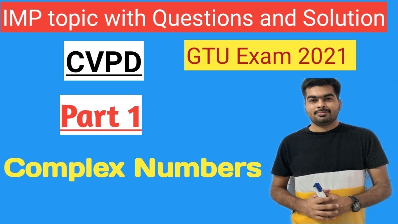 CVPD | Gtu cvpd imp topic | cvpd gtu exam 2021| cvpd imp examples | part 1