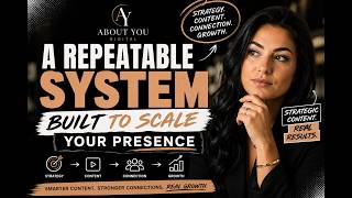 A repeatable system BUILT to scale your presence
