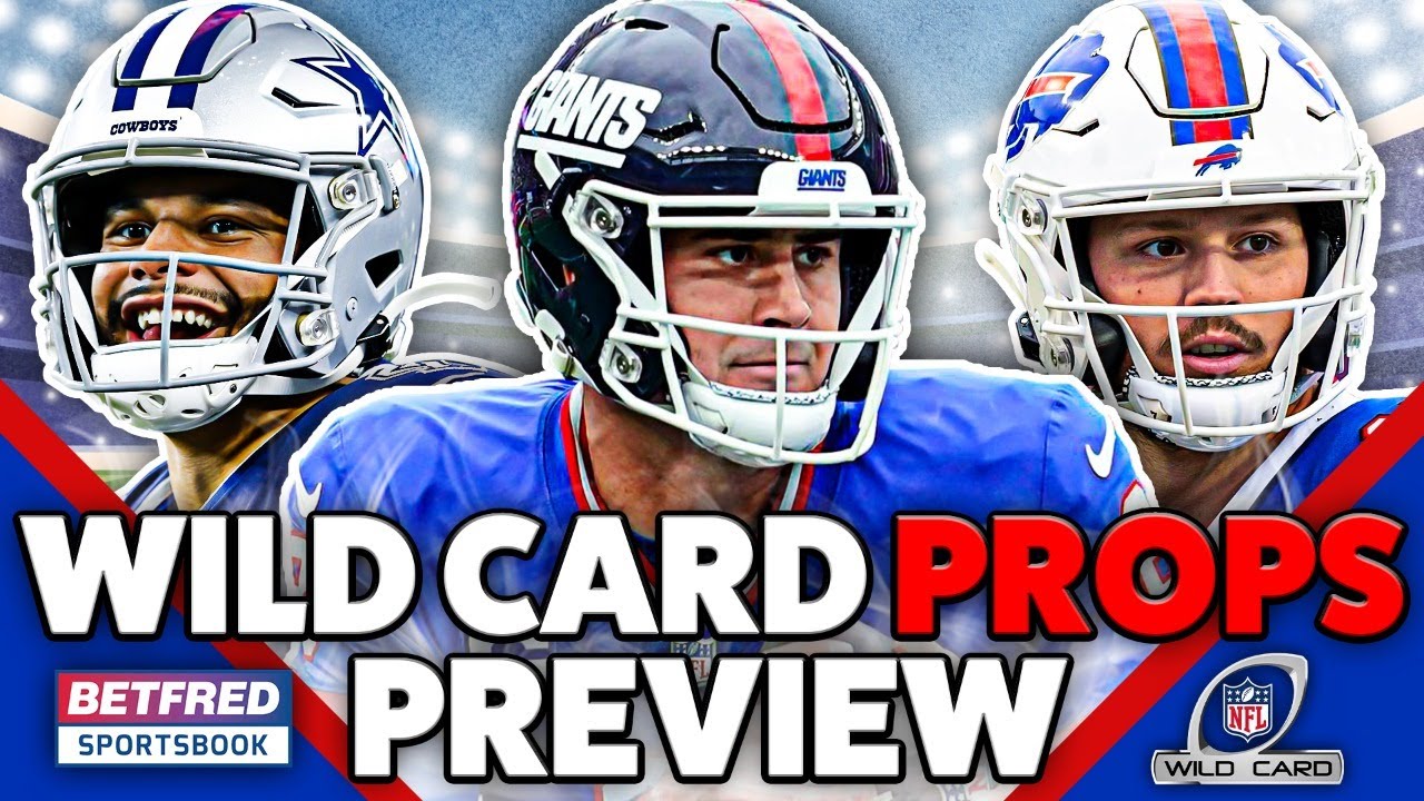 NFL Wild Card Weekend Props Betting Preview | Rob Pizzola, Hitman, and Spreadapedia