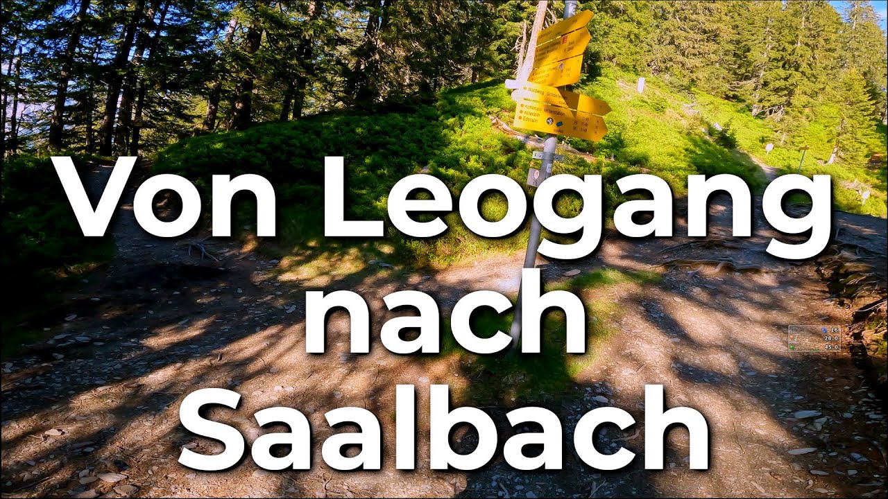 Von Leogang nach Saalbach über Asitz und Wurzel Trail