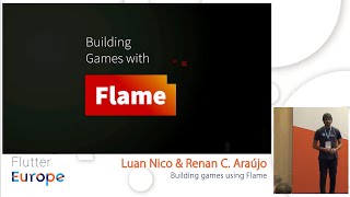 Building games using Flame - Luan Nico & Renan C. Araújo | Flutter Europe screenshot 2