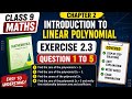 Class 9th math cbse || Ch - 02 , Ex-2.3, Q1 to Q5 Ganita Manjari || New NCERT Math book class 9th