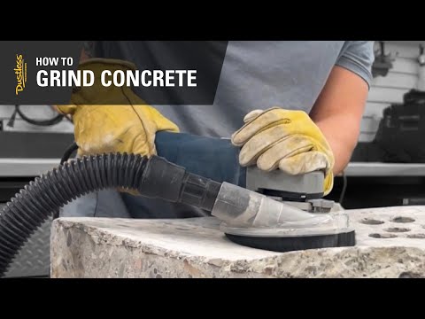 Video: Do-it-yourself concrete grinding: technology and equipment