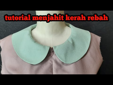 Video: Cara Menjahit Kerah Frill Yang Bisa Dilepas