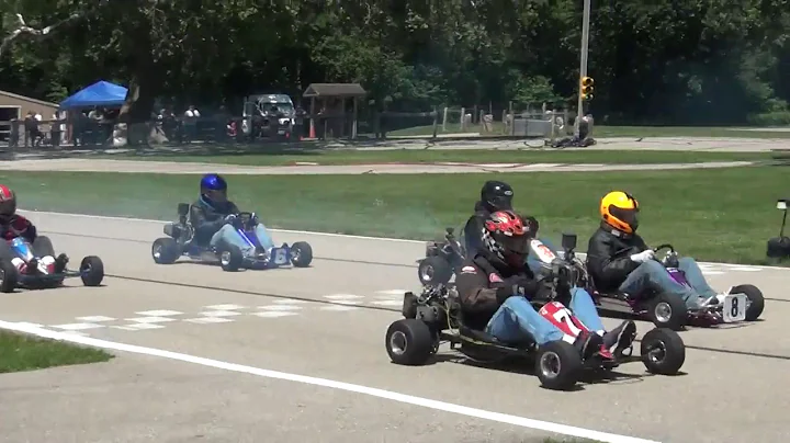 2017 VKA Brodhead - Dual Rear Engine Kart Race #1