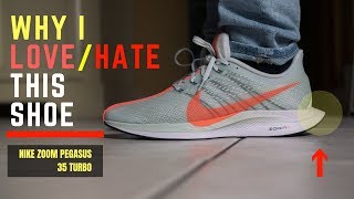 Best Nike Shoe Ever? Nike Zoom Pegasus 35 Turbo Why I Love Hate This Shoe