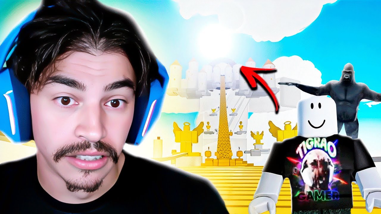 O CAMINHO PRO CÉU NUNCA FOI TÃO DIFÍCIL! - Enter Heaven (Roblox)