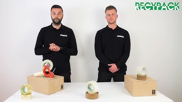 Tape comparison PP and PVC – Recypack sustainable packaging
