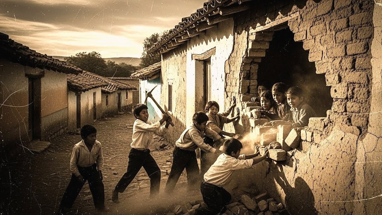 Cuando los niños rompieron el muro en Zacatecas, sus gritos se escucharon a varias casas de lejos