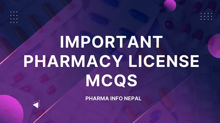 Pharmacy License Exam Important MCQs - Nabin Bista
