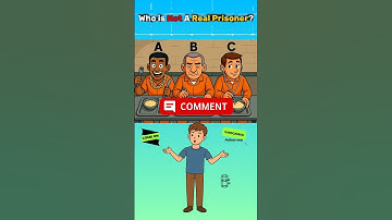 Guess who is not the real prisoner? quiz challenge 💪 test your skills 👍#ytshorts #quizchallenge