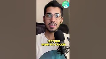 Let’s run nginx in a docker container in under 1 min. #nginx #docker #commands