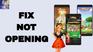 How To Fix And Solve Not Opening On Matchington Mansion App | Final Solution