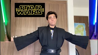 Unboxing de traje Jedi y LightSaber  (Star Wars)