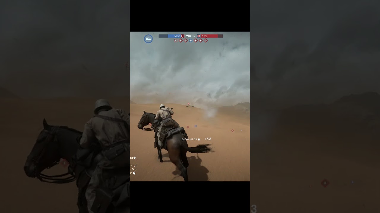 BattleField1 │ Cavalry !!   clip_1   