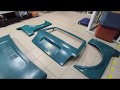 Пластиковые элементы кузова на Ниву 3д (крылья, капот, дверь багажника)