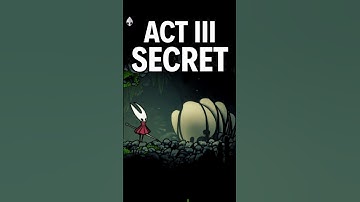 Hollow Knight Silksong - SECRET in ACT III