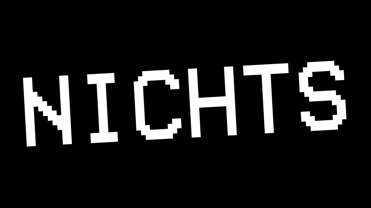 Hier ist kein Video! - Ja, wirklich nicht.