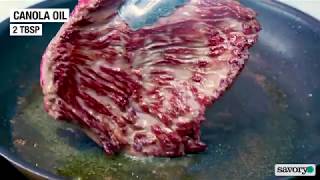 Flank steak stir fry - savory