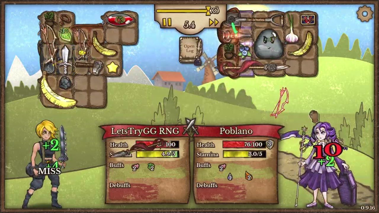 S3E6 RNG Backpack Battles, Berserker - Silver 34