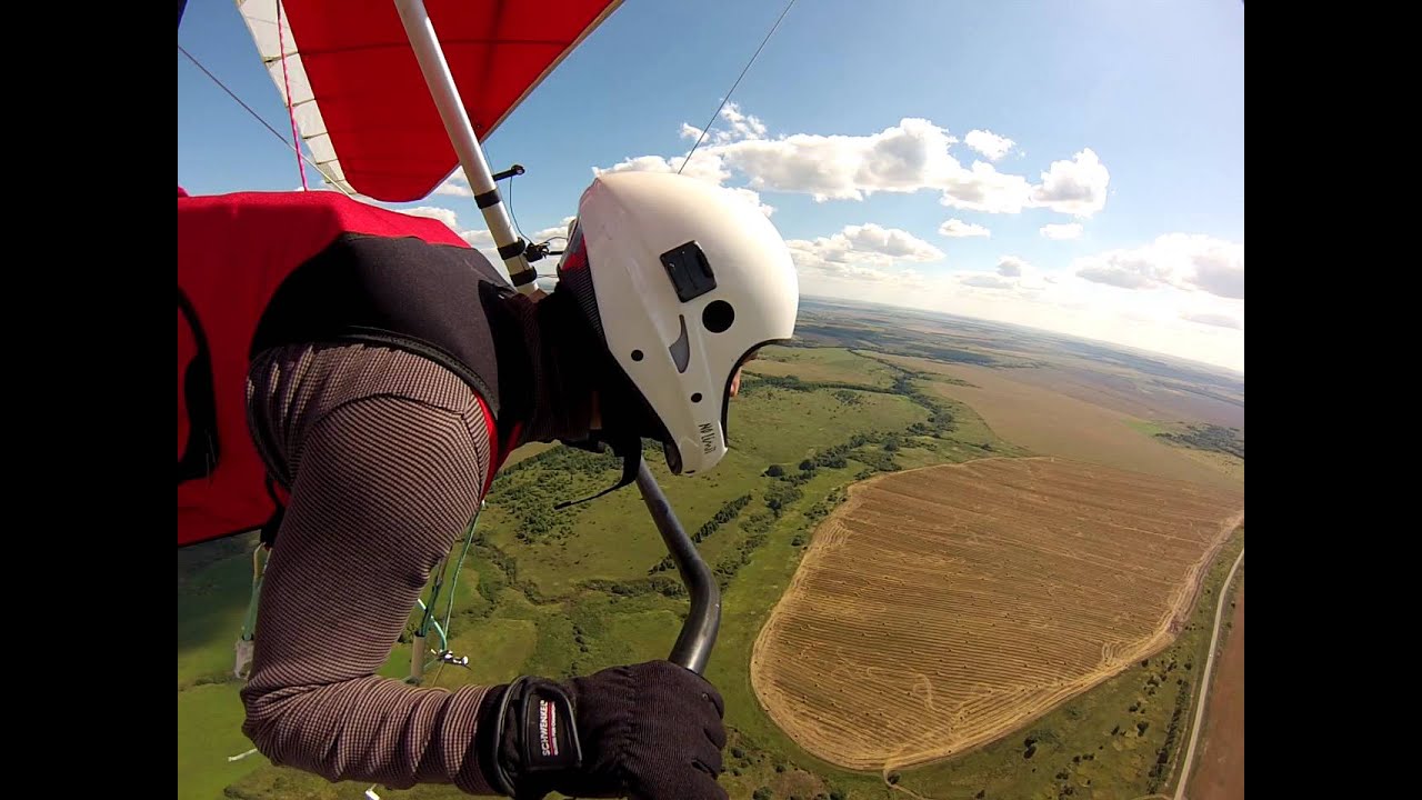 Полет на дельтаплане с орлом - YouTube