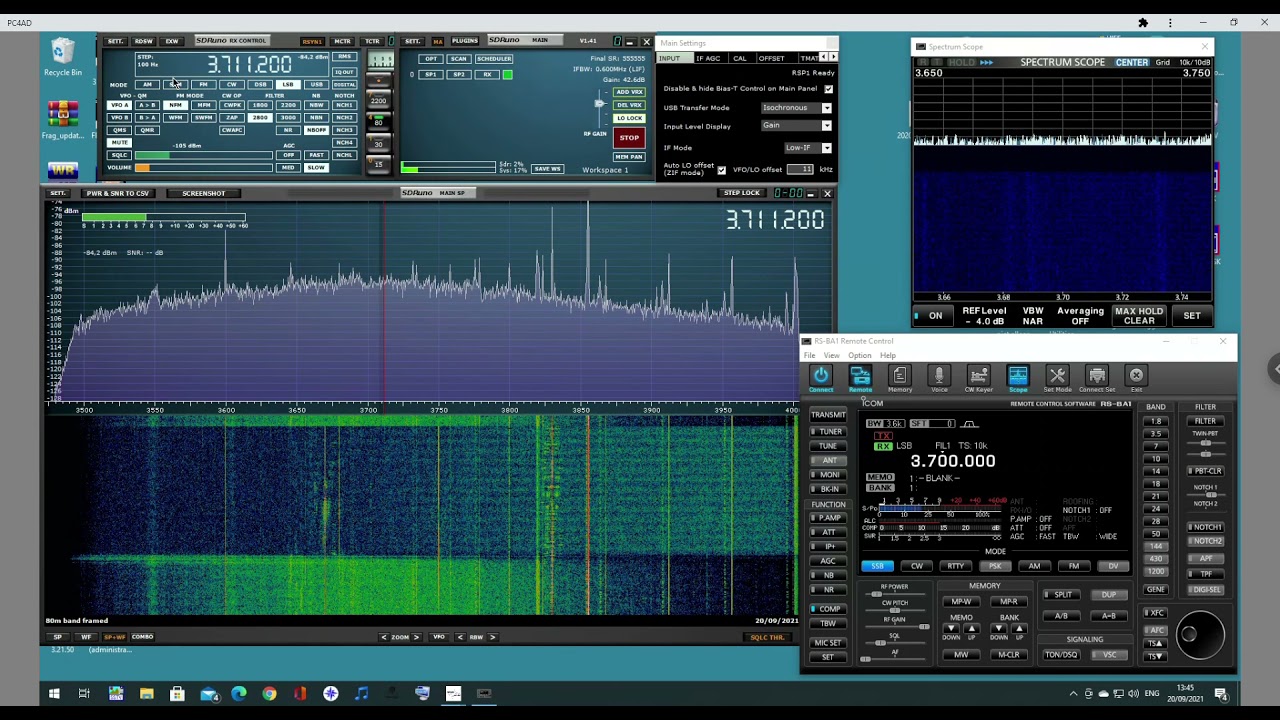 Touching the antenna during receive YouTube