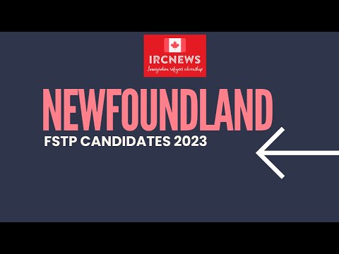 Canada Immigration Total FSTP Express Entry Candidate selection for the province of NFL in 2023