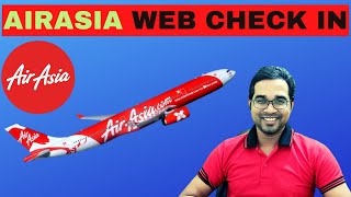 Air Asia Web Check In Process | Airasia Boarding Pass Download (2021)