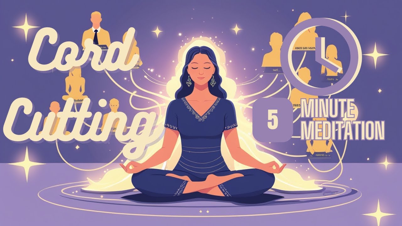 Cutting Energetic Cords | 5-Minute Guided Meditation to Clear Emotional ...
