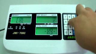 JWI-700C single point calibration