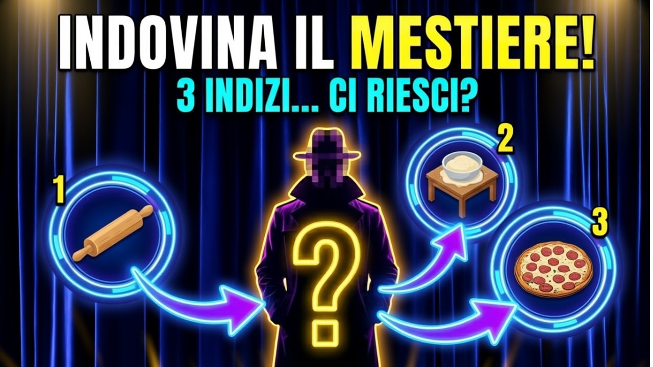 Indovina il Mestiere da 3 Indizi! 🔍 Solo i Più Attenti Arrivano a 30/30! 🧠