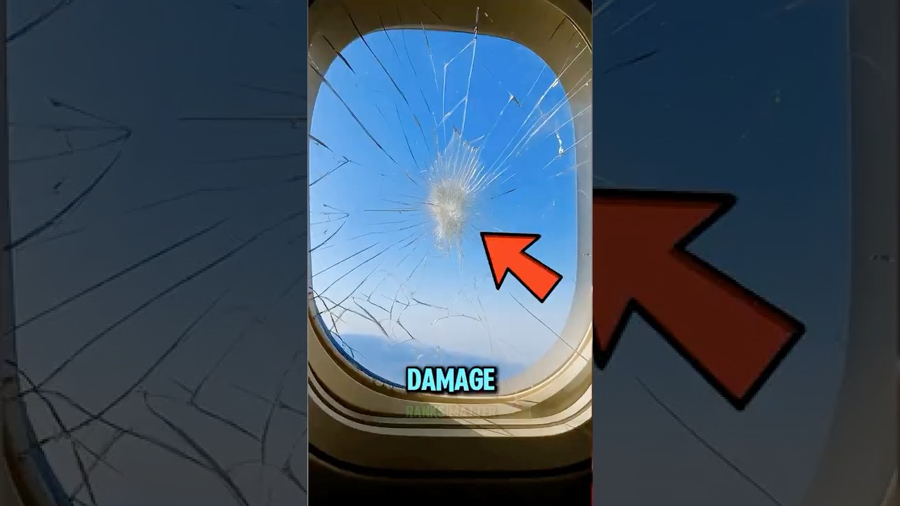 Why Do Airplane Windows Have Tiny Holes? 😨
