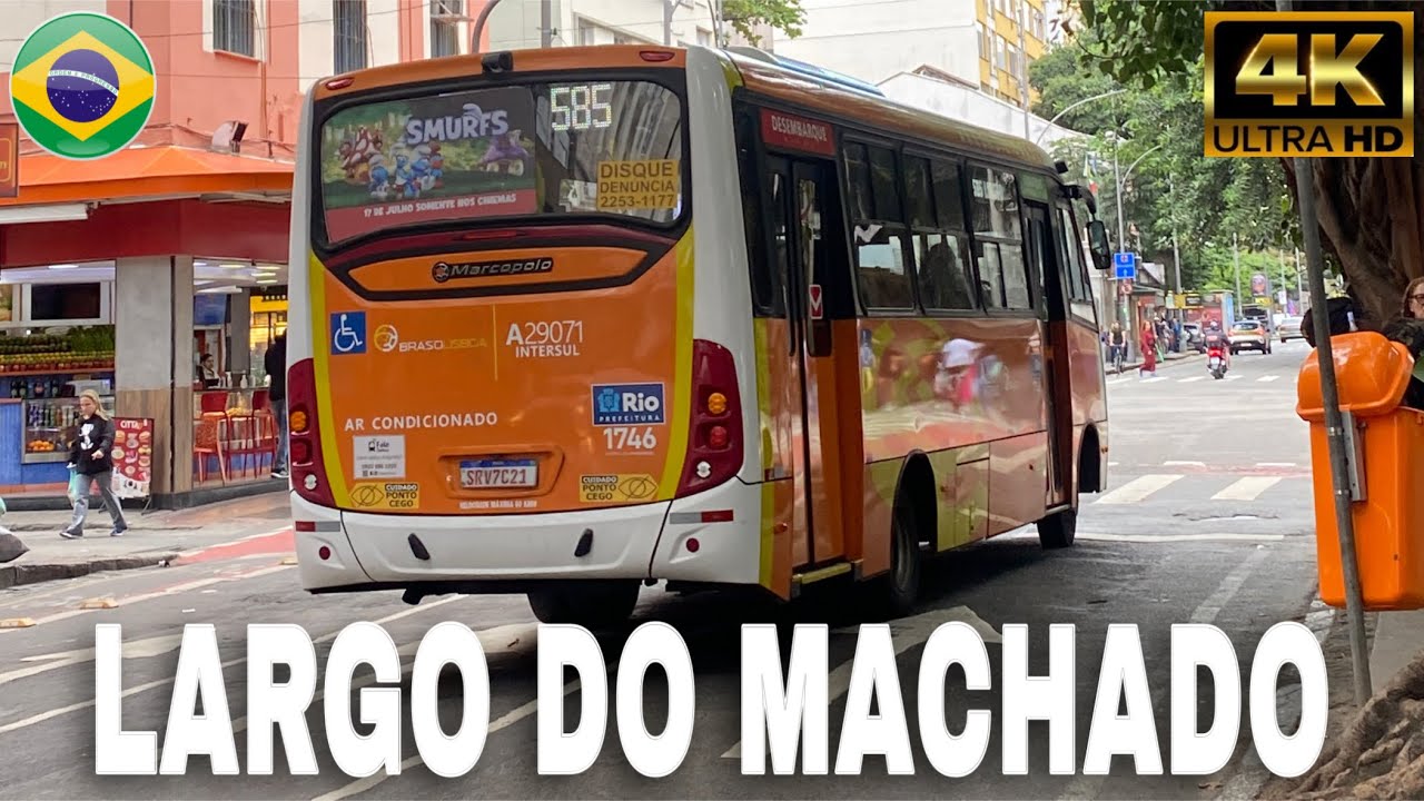Largo do Machado (RJ) - Movimentação de Ônibus #146 