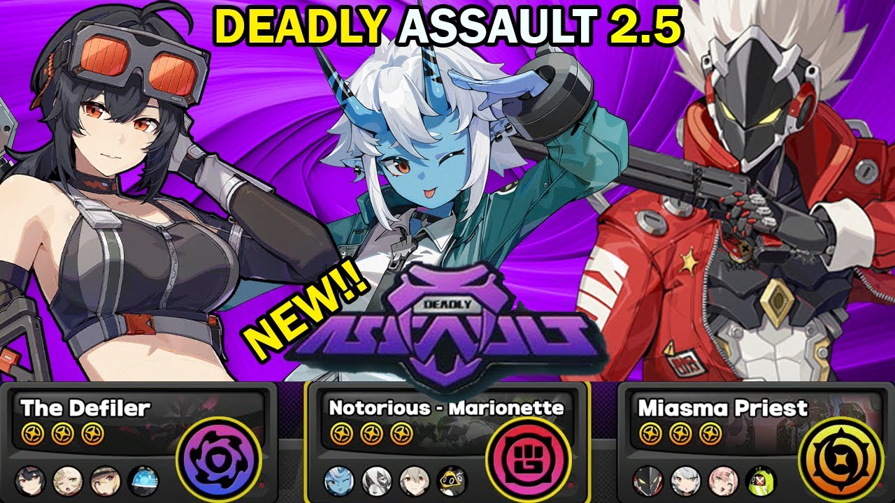 NEW Deadly Assault! | A Ranks & Standards ONLY! | 9 Star Clear | Zenless Zone Zero ZZZ 2.5【ゼンゼロ】