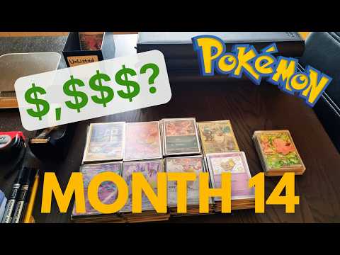 How Much My Pokemon Card Business Made In Month 14