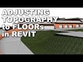 Adjusting Topography to Floors in Revit Tutorial