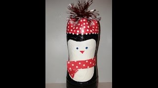 DIY Пингвин из пластиковых бутылок своими руками. DIY Пингвин из пластиковых бутылок своими руками.