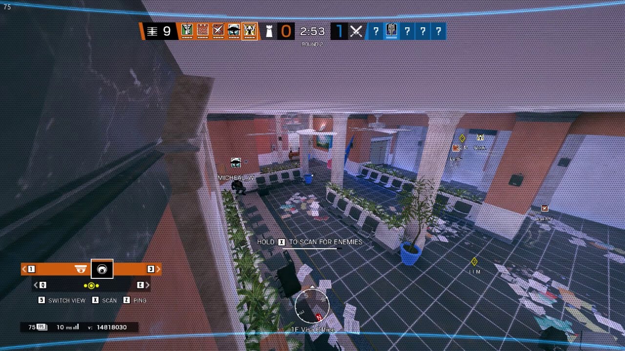 Rainbow Six Siege | Valkyrie C4 Trick | Consulate | Theme Park | Bank