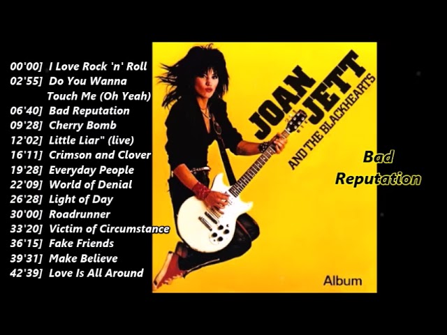 Joan Jett u0026 The Blackhearts // 1997 - Fit To Be Tied - Great Hits class=