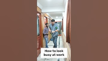How to look busy at work #shorts
