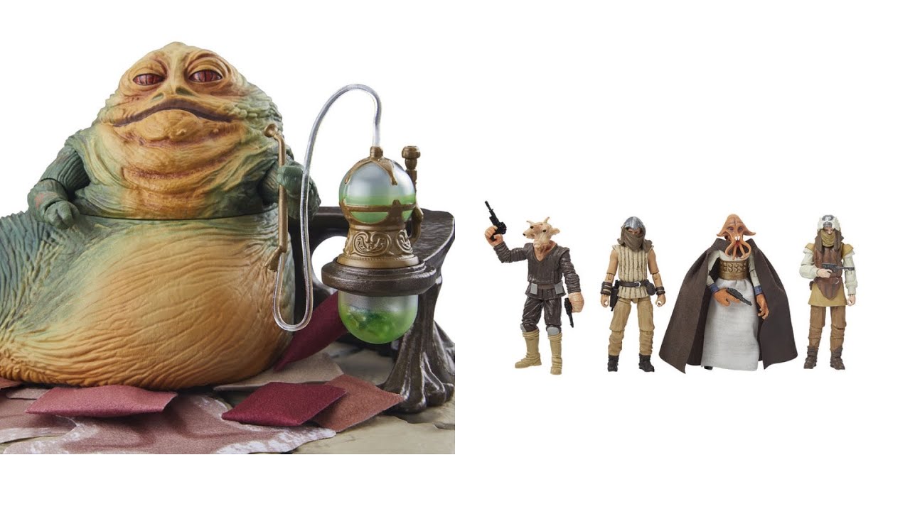 New Star Wars Jabba the Hutt set and action figures preorder at
