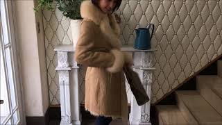 20代向けハイクラスフォックスファーコートの動画！結婚式ワンピースならPourVous