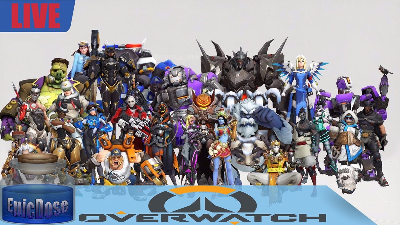 Overwatch Season 5 Placement Matches - Competitive Gameplay - Arcade