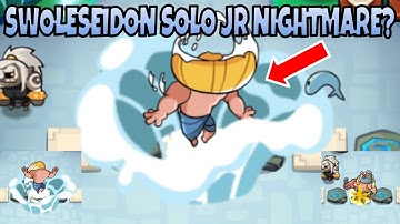 Can Swoleseidon Solo JR Nightmare? Poseidon Evolution is Not so Great At This... - Summoner