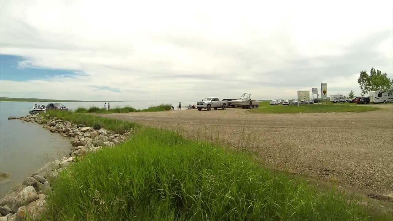 Lake McGregor Boat Launch Timelapse near Milo, Alberta YouTube